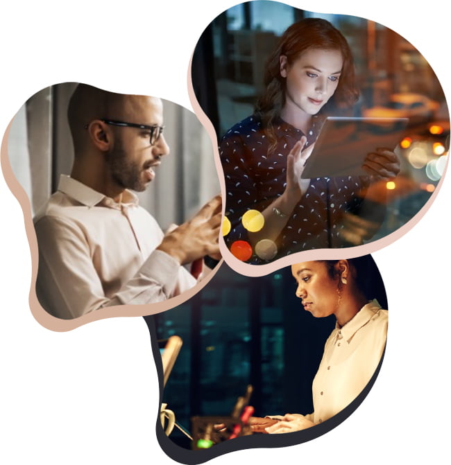 Booked and Balanced | Client Collage